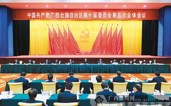 自治区党委十届五次全会公报