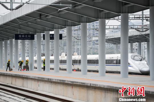 桂林北火车站即将开站运营 预计日均发送旅客2万人