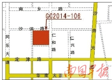 南宁沙井片区百余亩商业用地无人问津遭流挂