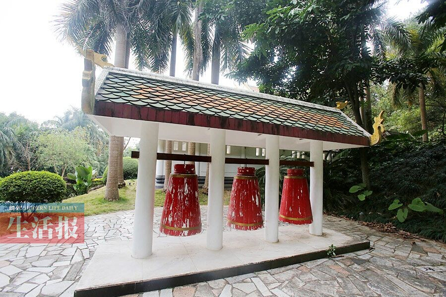 走进南宁青秀山中泰友谊园 浓郁的泰国风情扑面来