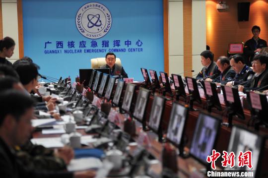 防城港核电厂将投产 广西举行核事故应急联合演习