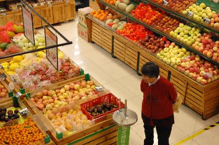 3月份我国CPI同比上涨5.4％