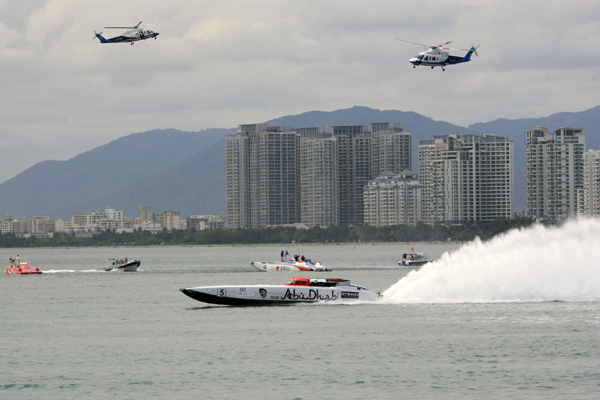 2013赛季CLASS1世锦赛三亚首日决战 维多利亚队夺冠