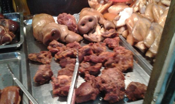 海口坡博市场低价卤牛肉来历不明