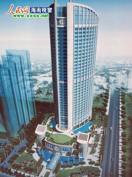 海口滨海大道闲置地终有动静 将建39层大楼