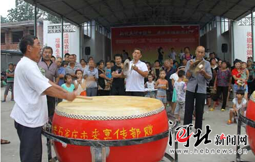石家庄宣传文化示范村超农村总量十分之一（图）