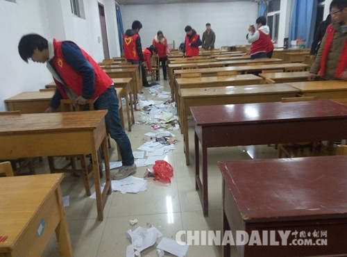 石家庄铁道大学红鹰青协--留给2015最后温馨的