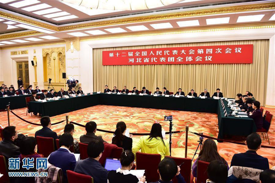 河北代表团举行媒体开放日活动（组图）