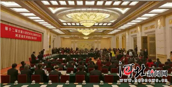 河北代表团举行媒体开放日活动（组图）