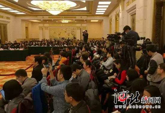 河北代表团举行媒体开放日活动（组图）