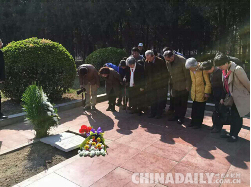唐山冀东烈士陵园举行公祭仪式