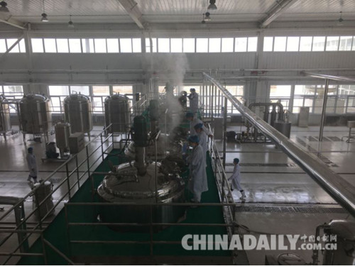 唐山乐亭北京庆林肽项目试生产