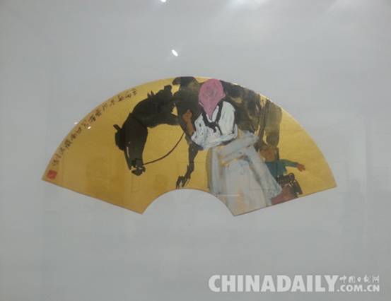 “春燕话羽”全国女画家邀请展在首站石家庄开幕