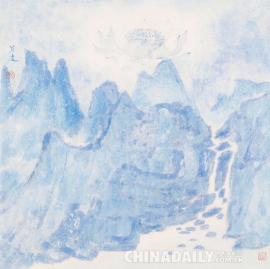 全国首次掌上互联书画作品展览开幕