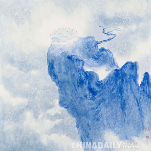 全国首次掌上互联书画作品展览开幕