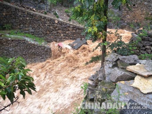 直击邯郸涉县洪灾区：22村受灾 千余名干部群众齐力灾后重建
