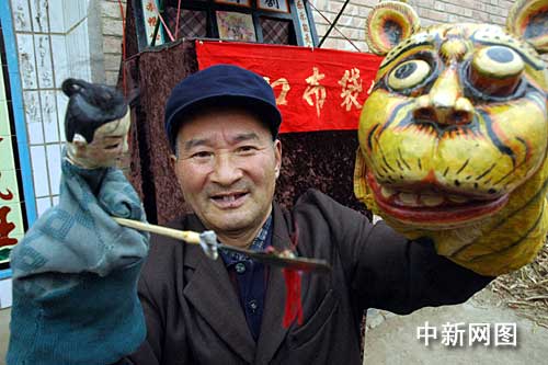 河南民间绝活布袋偶戏濒临消失