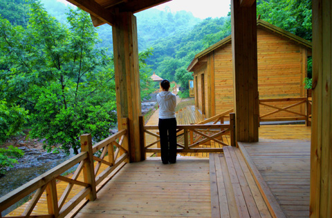 河南固始九华山风景如画