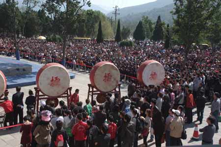 “十一”期间嵩山景区共接待游客21万人