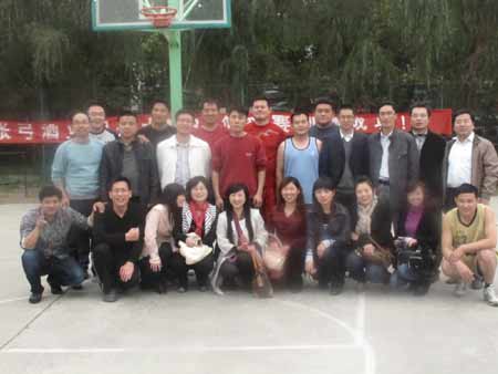 张弓酒业MBA校园篮球赛在郑州大学举行
