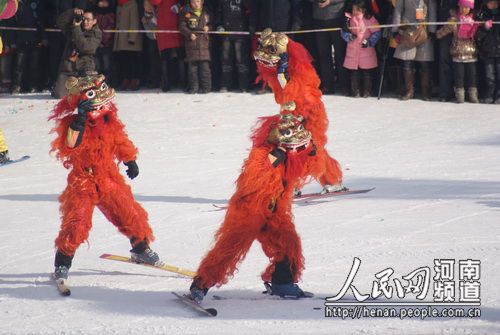 2011中国洛阳伏牛山滑雪旅游节盛装开幕