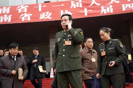 河南省十一届人大四次会议花絮（图）