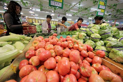 4月份CPI同比上涨3.4% PPI降0.7%