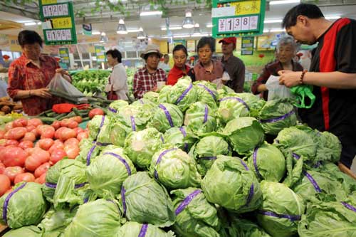 4月份CPI同比上涨3.4% PPI降0.7%