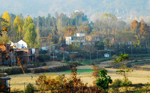 河南固始西九华山冬景如画 （组图）