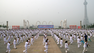 河南“全民健身日”活动“亮点”纷呈（图）