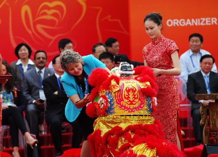 2012中国（郑州）世界旅游城市市长论坛开幕