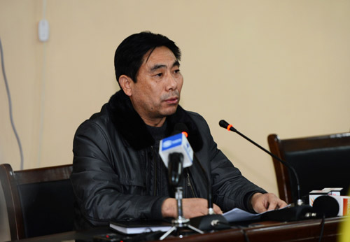 河南兰考县召开新闻通气会 通报“1.04”火灾事件