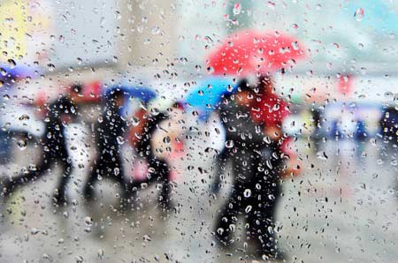 冰城迎来“春天里”首场春雨 气温明显下降