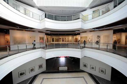 国画优秀作品在黑龙江省展出