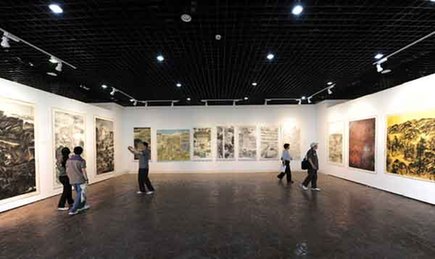 国画优秀作品在黑龙江省展出