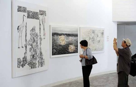 国画优秀作品在黑龙江省展出