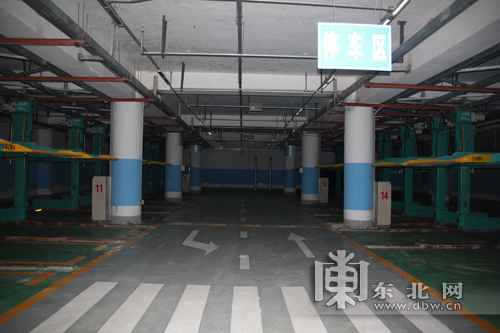 哈尔滨马家沟小学地下停车场免费试运营 设200停车泊位