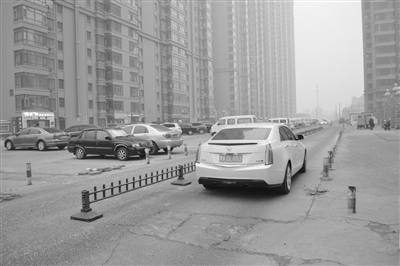 哈市恒祥城二期小区内免费停车2年多突然开始