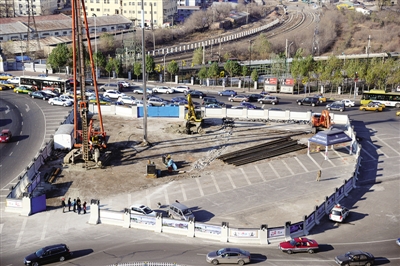 哈市霁虹桥转盘要建啥?一面街地道桥在这儿开修