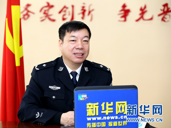 做执法为民的表率新华网专访哈尔滨市公安局香坊分局政委马明仁