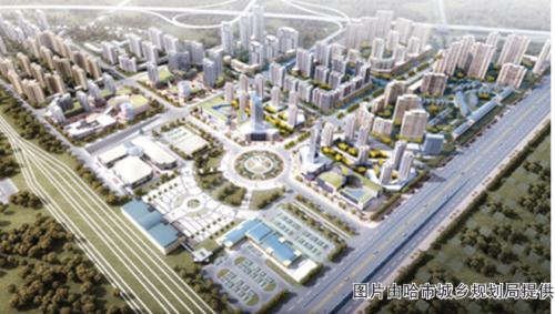 未来的哈尔滨北站广场效果图出炉 先睹为快吧