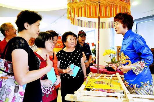 武汉民俗文化展在台湾苗栗举行