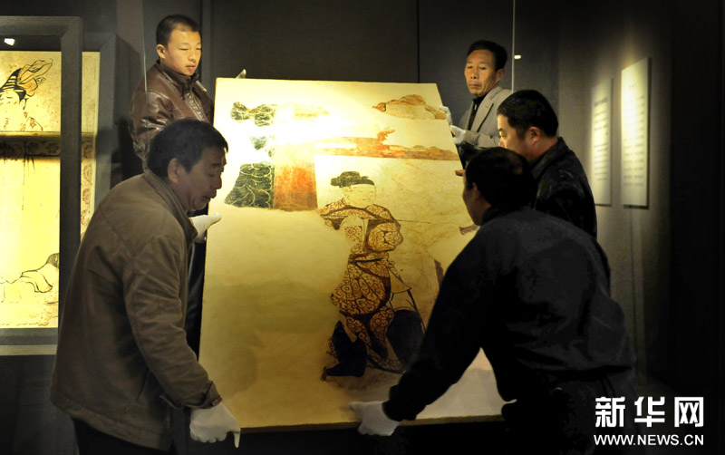 河南古代壁画馆即将开馆 （图）