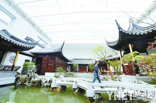 中国园林博物馆昨天亮相