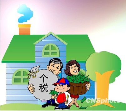 个税收入连续10月下降 结构性减税效果显现(图)