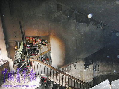 吉林致19人死亡起火大厦逃生道被改为仓库