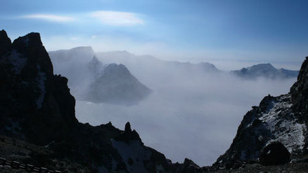 冬游长白山 感受林海雪原（组图）