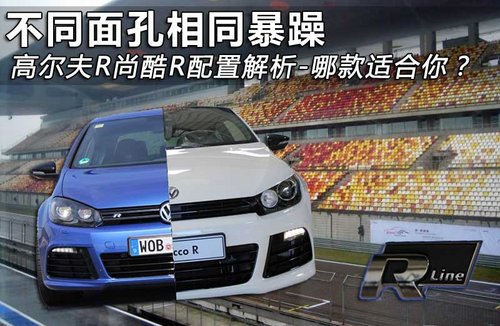 高尔夫/尚酷R版差价4千 究竟哪款适合你