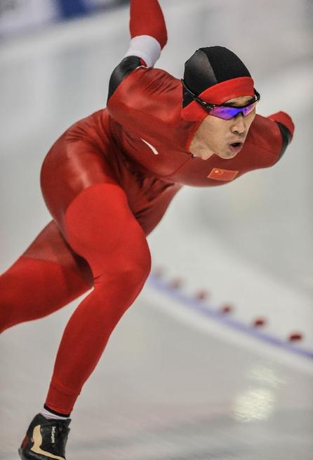 速度滑冰——全国联赛：孙龙将获得男子1000米季军