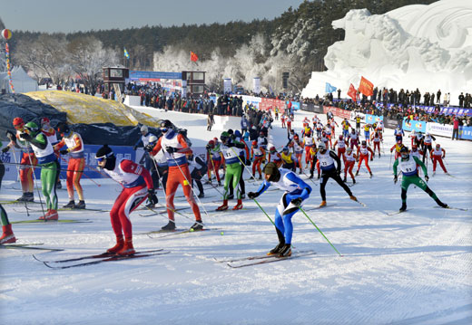 2013年中国长春净月潭瓦萨国际滑雪节盛装启幕